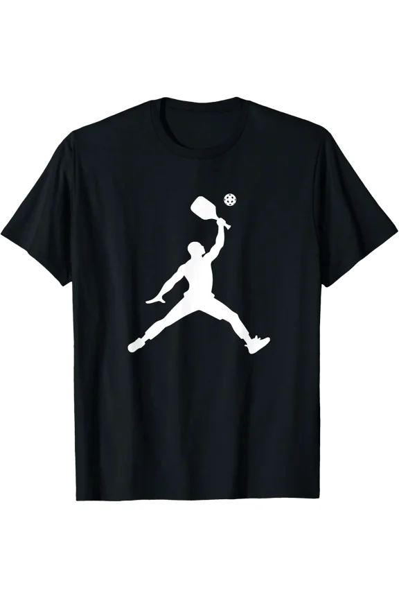 Jumping Man Pickleball T-Shirt Size S-5XL