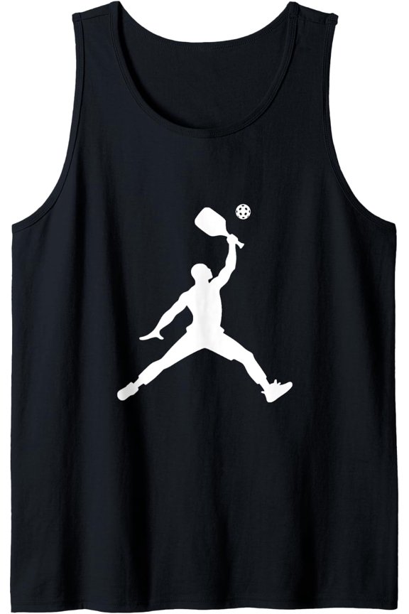 Jumping Man Pickleball Tank Top Size S-3XL