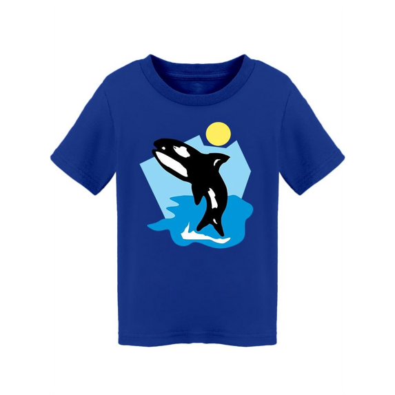 Jumping Orca T-Shirt Toddler -Image by Shutterstock, 4 Toddler