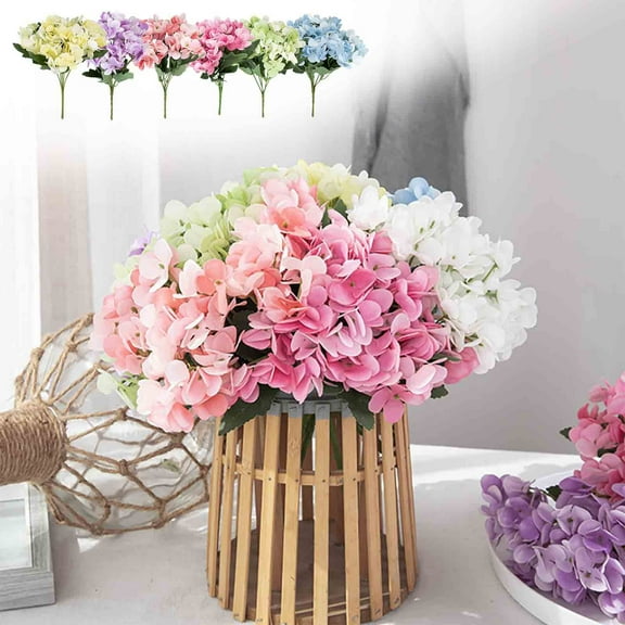 Jumping Orchid Artificial Flowers, Silk Flower Bouquet Wedding Decor, Home Decoration for Christmas Tabletop, Family Gathering Centerpiece, Small Fresh Floral Arrangement for Mantel Display Akmoler