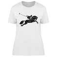 thumbnail image 1 of Jumping Rider Design T-Shirt Women -Image by Shutterstock, Female Small, 1 of 2