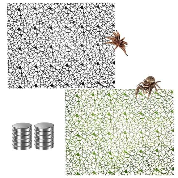 Jumping Spider Climbing Net Tarantula Enclosure Decor Terrarium Decor For Keepers Breeders Animal Lovers School Project