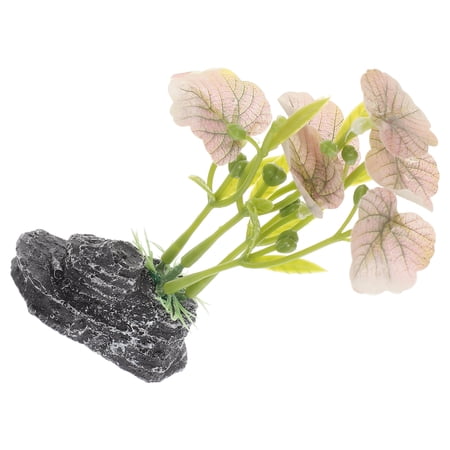 Reptile Artificial Plants Terrarium Plants Decorations Aquarium Fish Tank Plants Bearded Dragon Habitat Hideout Tank Accessories