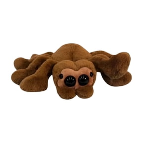 Jumping Spider Plush Toy, Friendly Big-Eyed Spider Stuffed Plushie, Quirky Decorative Toy for Gothic Room Style & Halloween Party Ornaments 15.75 Inch
