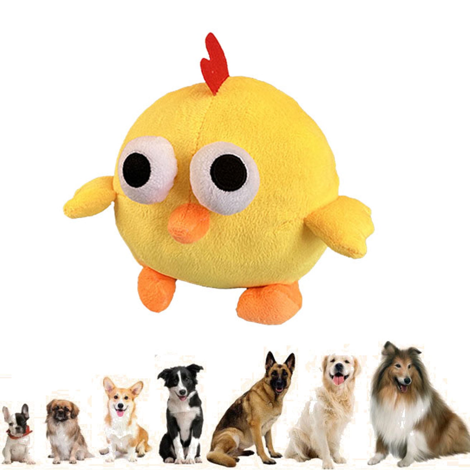 Talking Chicken Machine Jumping Talking Chicken Plush Toy For Kids Interactive Sound Imitation ...
