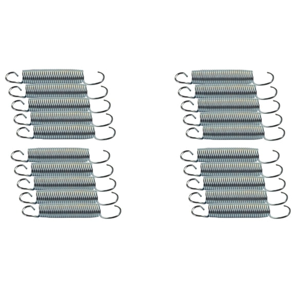 Jumpking Heavy Duty Trampoline Springs 7-inch for Trampolines, Stainless Steel Trampoline Replacement Springs (set of 44)