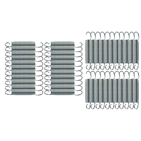 Jumpking Heavy Duty Trampoline Springs 7-inch for Trampolines, Stainless Steel Trampoline Replacement Springs (set of 44)
