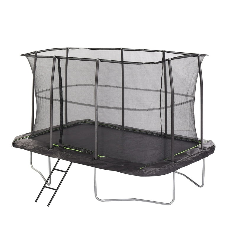 Jumpking 7ft x 10ft Rectangular Trampoline with Patented Safety