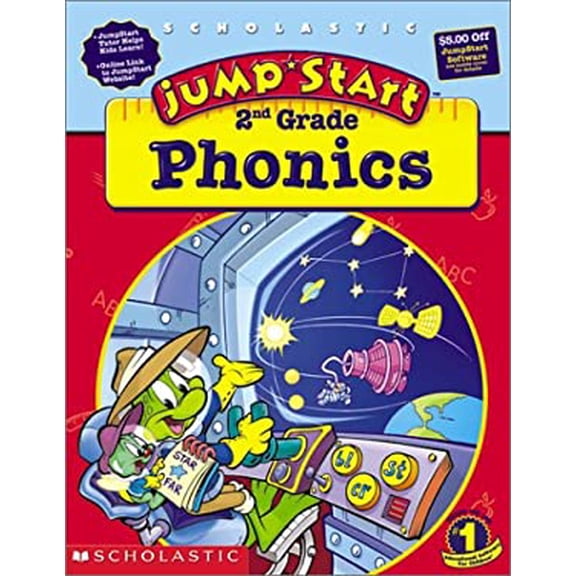 Pre-Owned Jumpstart 2nd Gr Workbook: Phonics (Paperback) 043917645X 9780439176453