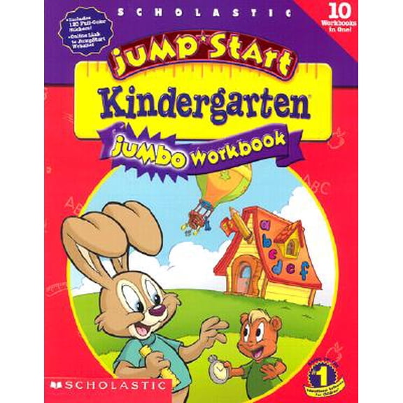 Pre-Owned Jumpstart Kindergarten Jumbo Workbook Paperback