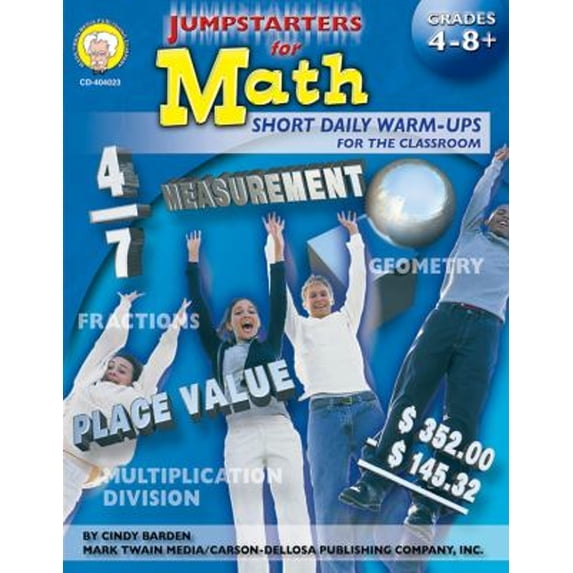 Pre-Owned Jumpstarters for Math : Short Daily Warm-Ups for the Classroom (Paperback) 9781580372978