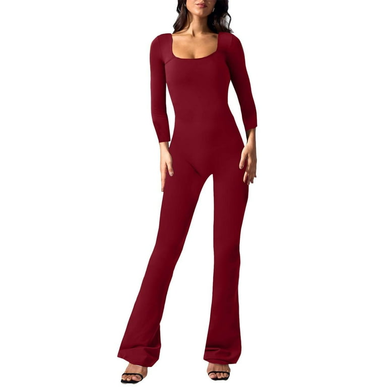 Jumpsuit Women'S Jumpsuit Women'S Long Sports Yoga Long Sleeve