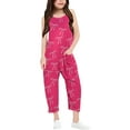 thumbnail image 1 of Jumpsuit for Girls Casual Sleeveless Jumpsuit Kids Overalls with Pockets Summer Romper for Girls 9-10Years, 1 of 6