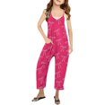 thumbnail image 1 of Jumpsuit for Girls Loose Sleeveless Jumpsuit Girls' Overalls with Pockets Clothes For Girls for Girls 6-7Years, 1 of 5