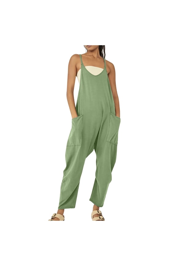 Jumpsuits for Women Casual Summer Outfits Rompers Comfy Beach Vacation Trendy Overalls Jumpers Fashion Clothes