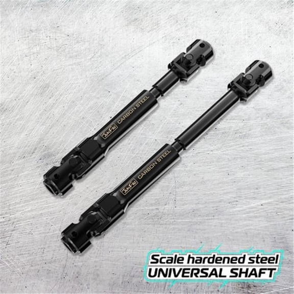 JunFac JUN90047 Scale Hardened Steel Universal Shafts for Traxxas TRX-4