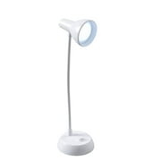 JunSai LED Desk Lamp Cordless Table Light Adjustable Gooseneck Dimmable Touch Rechargeable Battery Eye-Caring Night Light for Kids,Mini Cute Lamp for College Dorm Bedroom Reading