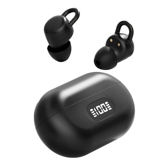JunYeShi Bluetooth 5.3 Wireless Earphones with Digital Display, Intelligent Noise Reduction, HiFi Sound Quality, Sleep Mode, Long Battery Life, High-End Audio Headphones