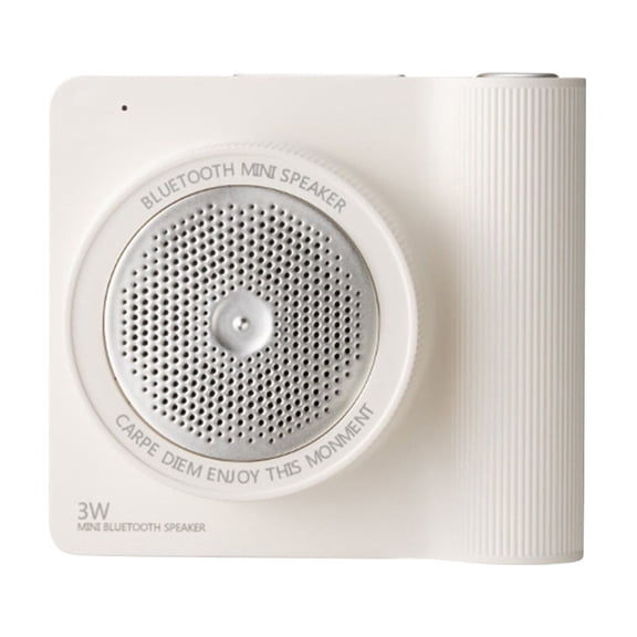 JunYeShi Bluetooth Speaker with Selfie Camera - Portable Mini Speaker for Music and Photos - Compact and Wireless Travel Gadget