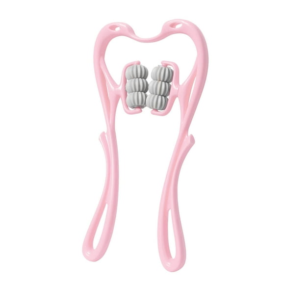 JunYeShi Cervical Neck Clamping Massage Tool Six Wheel Neck Kneading Manual Multifunctional Household