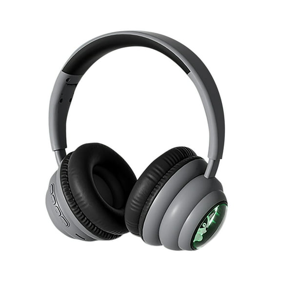 JunYeShi College Tech Under $15 Headset,Wireless Bluetooth 5.3,Built-in Microphone,Long Playback Time,Heavy Bass,Folding Design,Clear Call,Colored Lights