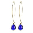 thumbnail image 1 of JunYeShi Crystal Earrings for Women - Long Teardrop Threader Earrings for Women, Casual or Bridal Statement Earrings, 1 of 3