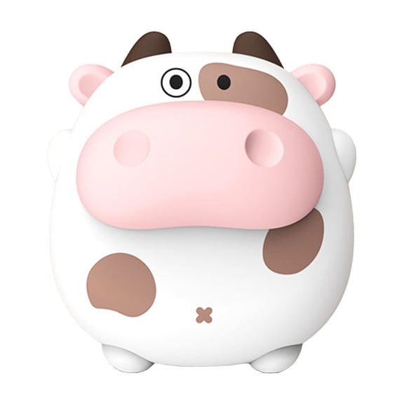 JunYeShi Cute Cow USB Fast Charging Hand Warmer - Two-Speed Temperature Control - Lightweight and Portable with Delicate Heating on Both Sides, Perfect for Keeping Warm Quickly