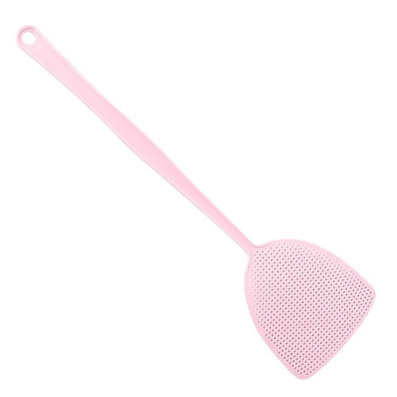 JunYeShi Fly Swatter,3pcs Manual Plastic 17.5” Long Handle,Long Handle Flyswatter, Large Bug Swatters That Work for Indoor and Outdoor