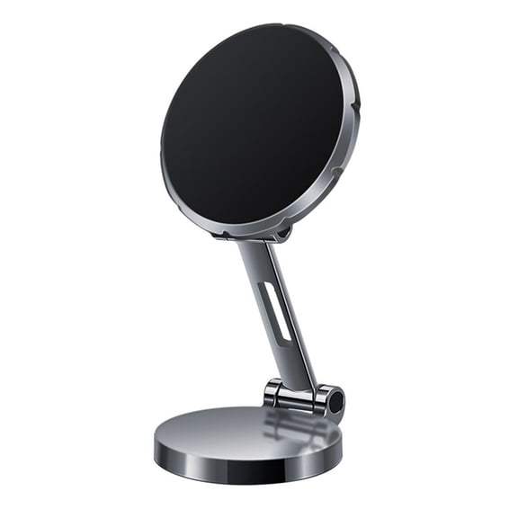 JunYeShi Foldable Magnetic Car Phone Holder - Universal Rotating Suction Support Bracket for Navigation - Secure and Adjustable Car Mount, Easy to Install, Compatible with All Phones, Strong Magnet