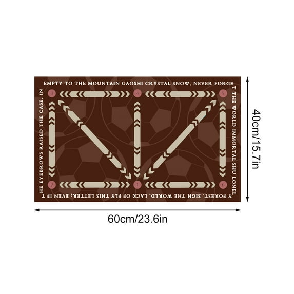 JunYeShi Football Training Mat for Kids and Gym Use - Soccer Control Training Accessories, Non-Slip Rubber Gym Mat for Ball Practice, Children's Sports Gear, Indoor Outdoor Exercise