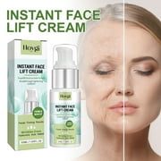 JunYeShi Instant Face Lift Cream: Hyaluronic Acid formula for Tighter Skin. Moisturizes and Brightens for Youthful Glow. Achieve Smooth and Radiant Skin with Regular Use. Convenient 50ml Jar.