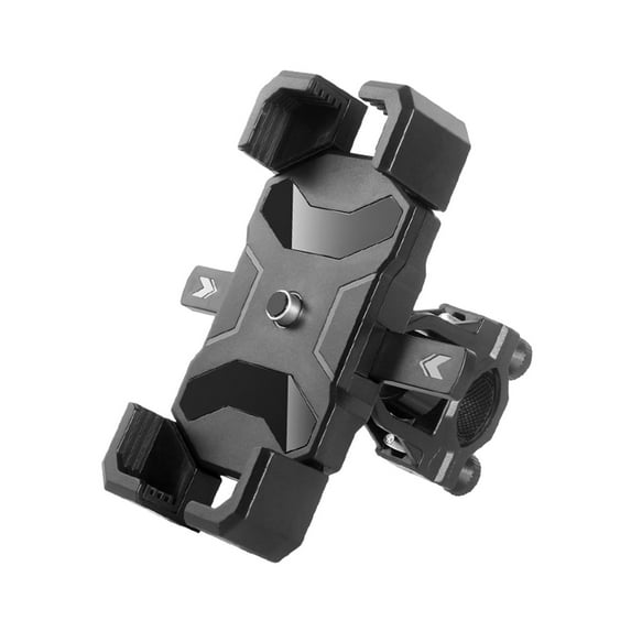JunYeShi Motorcycle Phone Holder - Fixed Cell Phone Mount for Navigation - Adjustable Motorcycle Phone Mount, Sturdy and Secure, Compatible with All Sizes of Smartphones, Anti-Slip Grip, Easy Installa