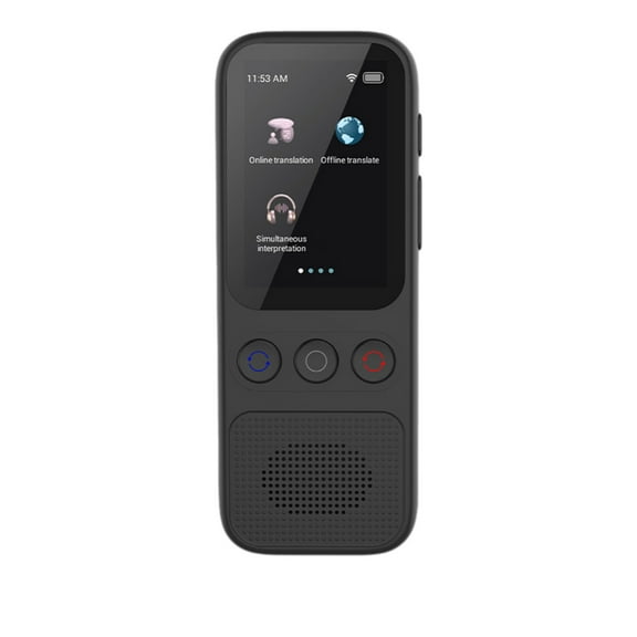 JunYeShi Multi-Language Translator - Accurate offline Translation for Traveling and Meetings - Simultaneous Interpretation in 138 Languages - Ideal for Global Communication