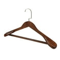 thumbnail image 1 of JunYeShi Wide Shoulder Wooden Hangers-High-Grade Coat Hangers,Solid Wood Suit Hanger,Durable Clothes Hangers,Elegant Design,1PC, 1 of 8