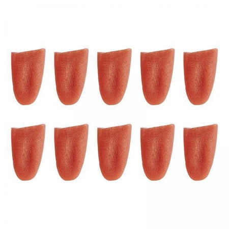 JunZheHub 3x10Pcs Realistic Fake Tongue Tricks Tongue Toys for Parties Magic Performance 3 Pcs