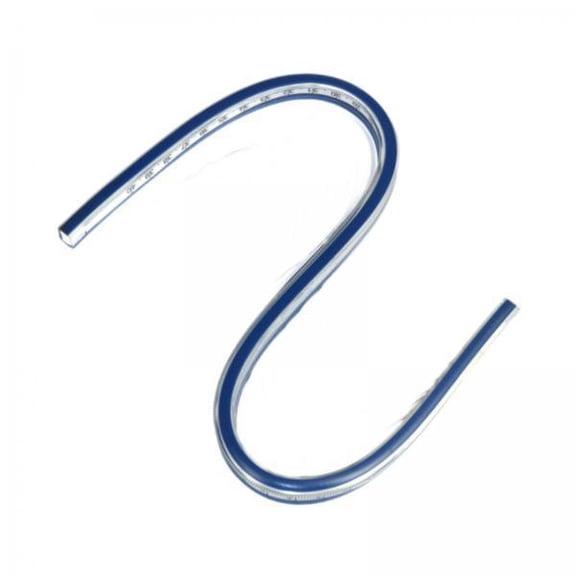 JunZheHub 3xFlexible Curve Ruler Bendable Flex Curved Ruler for Tailor Painting Graphics 75cm 3 Pcs