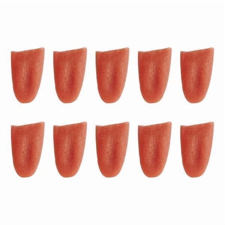 JunZheHub 4x10Pcs Realistic Fake Tongue Tricks Tongue Toys for Parties Magic Performance 4 Pcs