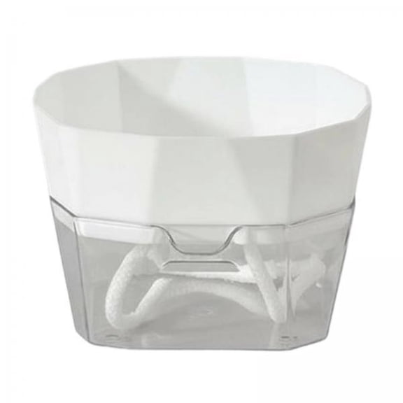JunZheHub 4xSoilless-Growing Bulb Vase 2-Layer Design Bulb Forcing Pot Self-Watering Planter for Plant Lovers, Gardeners, Desktop, Indoor, Windowsill