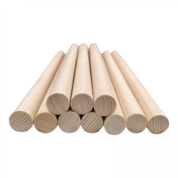 JunZheHub 6x10Pcs Violin Sound Posts for 3/4 4/4 Luthier Tool Quality Supplies