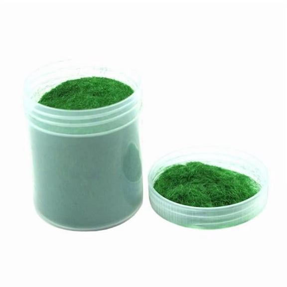 JunZheHub 6x45 G Artificial Grass Powder DIY Model Grass Flock Realistic Artificial Lichen Powder for Wargamers, Hobbyists, Sand Tables, Dioramas Dark Green 3MM