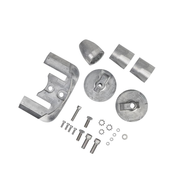 JunZheHub Aluminium Anode Kit Easy Install Engine Accessory Set for Mercruiser Bravo 3 III