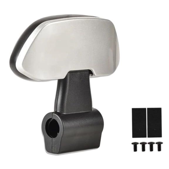 JunZheHub Back Support Back Cushion Parts Accessory Simple Installation Replaces Ergonomic Bright Silver