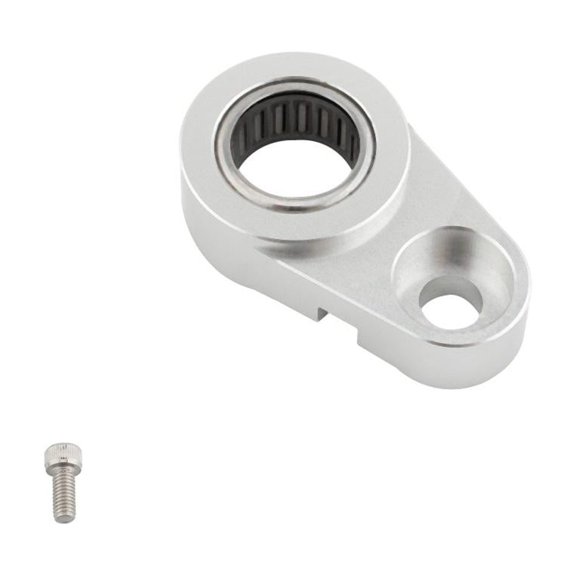 JunZheHub Shifting Shifter Holder Bracket Gear Shift Stabilizer Bracket Gear Shift Support Silver