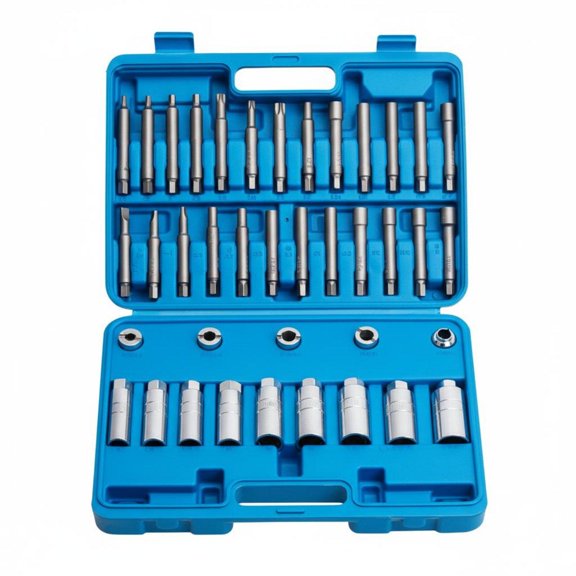 JunZheHub Shock Absorbing Tool Kit Professional Grade Dampening System Strut Upper Mount Nut Socket Set Heat Treated for Mechanics