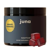 Juna Nightcap Sleep Gummies   Plant-Based Phytomelatonin + 8 Botanicals for Deep, Restorative Sleep | Non Groggy | GABA, Magnesium, Tart Cherry, Passionflower | Sugar-Free, Vegan | 30 Gummies