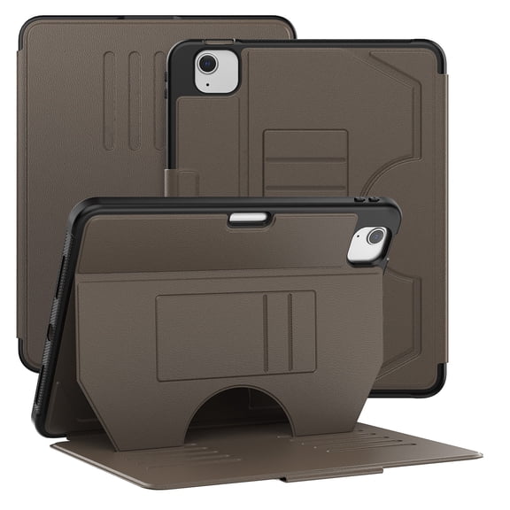 Junayo Case for iPad Air 4th/5th Gen 10.9 inch Strong Magnetic Auto Sleep Shockproof Case with Multi-Angles Stand Pen Holder Card Slot