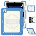 thumbnail image 1 of Junayo for iPad Pro 13 inch Case 2024 M4 Heavy Duty Shockproof Protective Case with Screen Protector Stand and Hand Strap Shoulder Strap Beige Series, 1 of 8