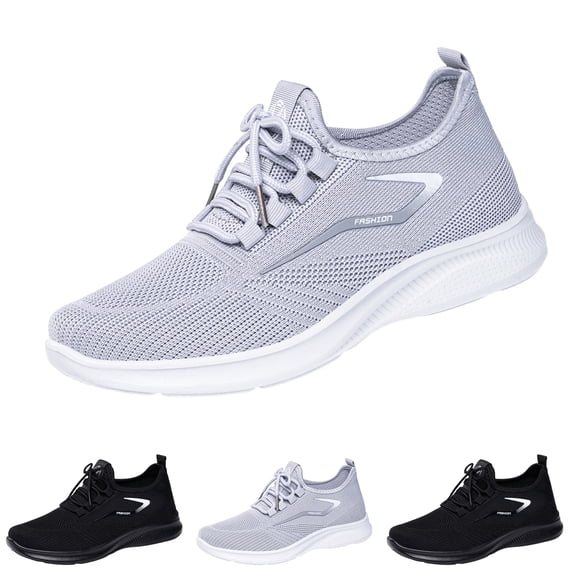 Junboys Mens Womens Athletic Walking Shoes - Durable Non-Slip Sport Sneakers for Gym Travel
