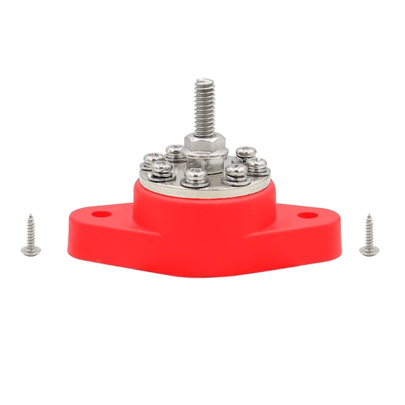 Junction Block Automotive Power Post Insulated Terminal Ground Insulated Junction Post M6 M10 Single Studs/Bus