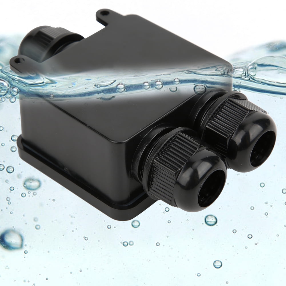 Junction Box, 3Way YShaped Waterproof IP68 Plastic Junction Box DIY